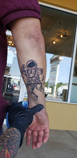 Explore uv tattoo ideas, creative tattoo ideas in Cornelia, available at Prismatic Pulse Tattoo