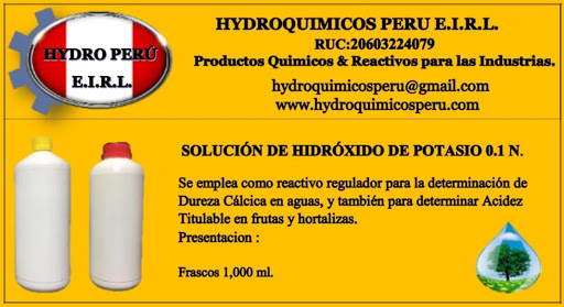 HYDROQUIMICOS PERU E.I.R.L.