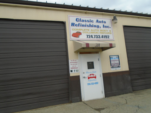 Auto Body Shop «Classic Auto Refinishing», reviews and photos, 3799 Old William Penn Hwy, Murrysville, PA 15668, USA