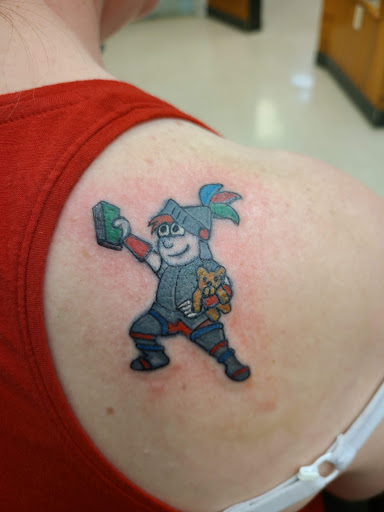 Explore broken heart tattoo ideas, creative tattoo ideas in Alton, available at Body Treasures Tattooing