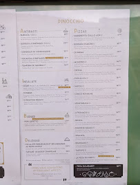 Pinocchio - Restaurant Italien Nimes à Nîmes menu