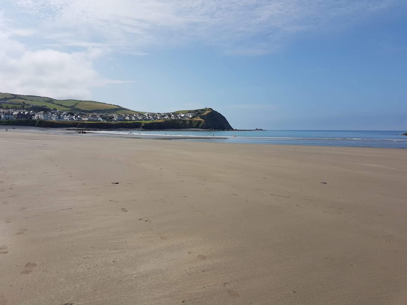 Foto von Borth Strand annehmlichkeitenbereich