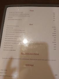 BARIBAL à Paris menu
