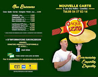 Menu / carte de Aquí pizza (la mejor pizzería de Lourdes) à Lourdes