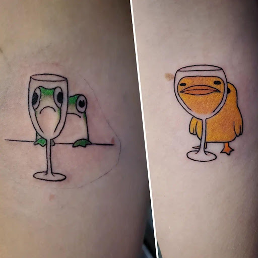 Explore boyfriend name tattoo ideas on chest, creative tattoo ideas in Palm Harbor, available at Angry Owl Tattoo and Piercing