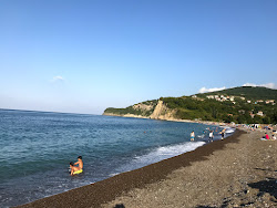 Photo de Erse plaji avec rivage droit, long