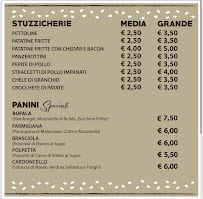 Menu / carte de Paninoteca Da mio cugino à Altamura
