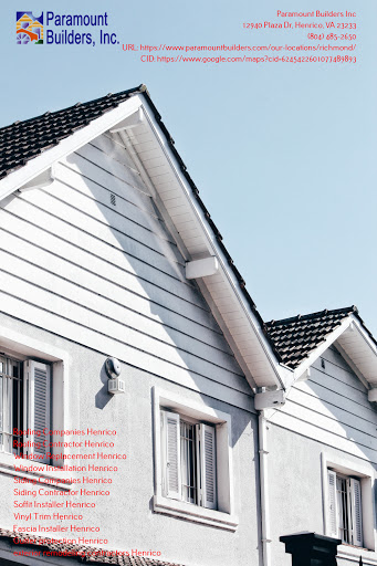 Window Installation Service «Paramount Builders Inc», reviews and photos, 12940 Plaza Dr, Richmond, VA 23233, USA