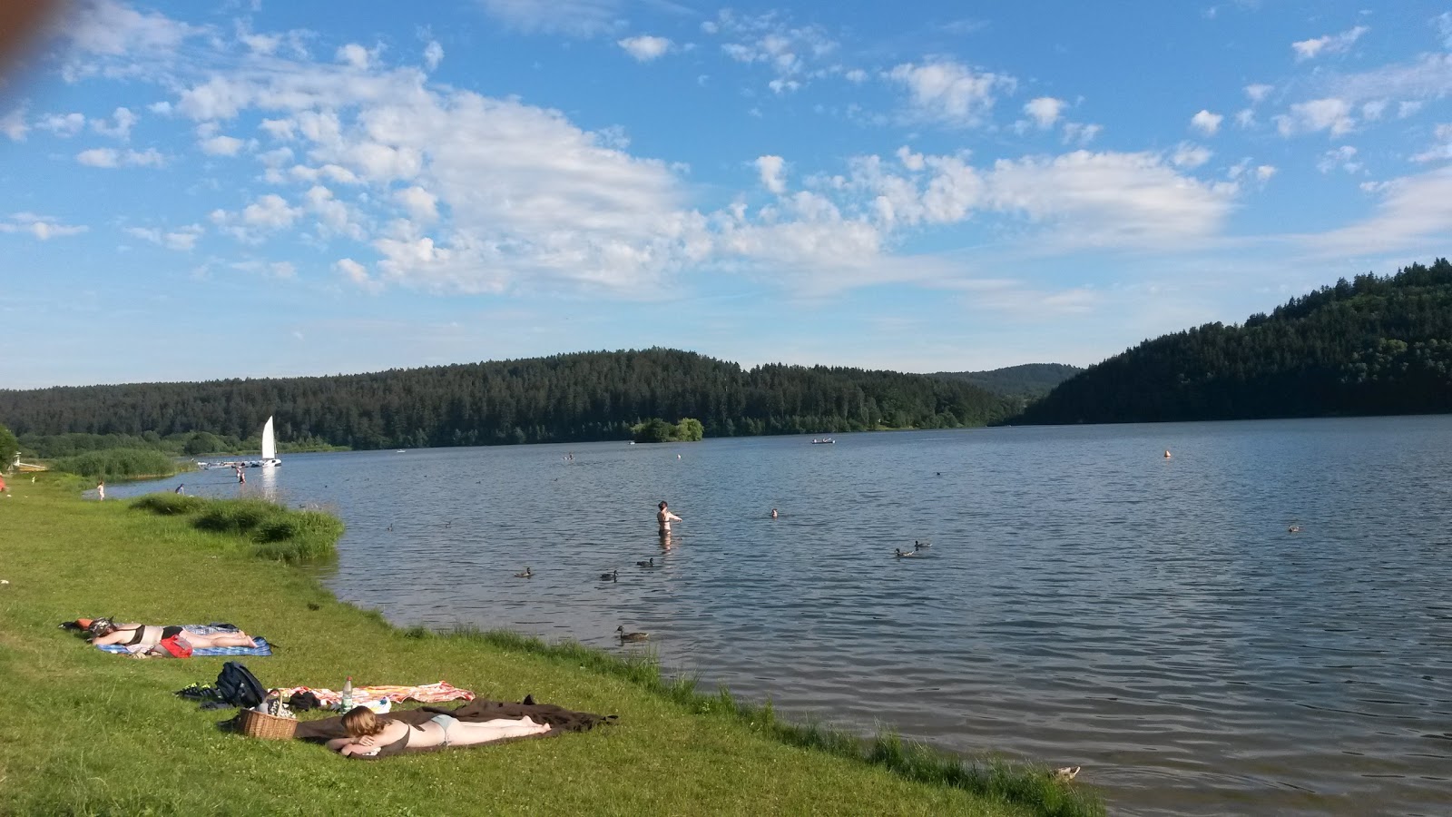 Photo de Hildburghauser Wald Strand avec plage spacieuse