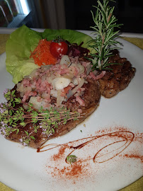 Steak tartare du Restaurant Le Caveau Saint Bernard à Ferrette - n°2