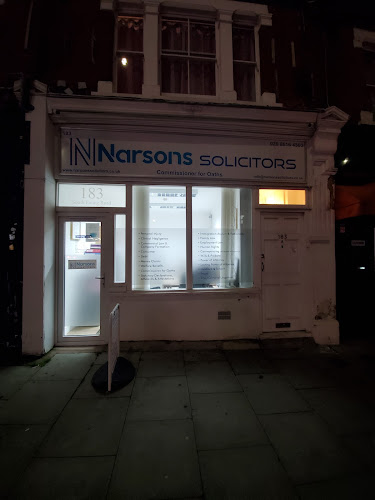 Reviews of NARSONS SOLICITORS LTD in London - Attorney