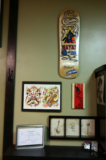 Explore memorial dog tattoo ideas, creative tattoo ideas in Fort Wayne, available at Manco Studios