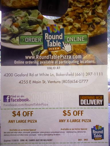 Round Table Pizza