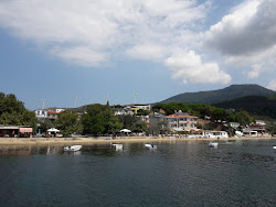 Foto di Narli beach con costa lunga e dritta