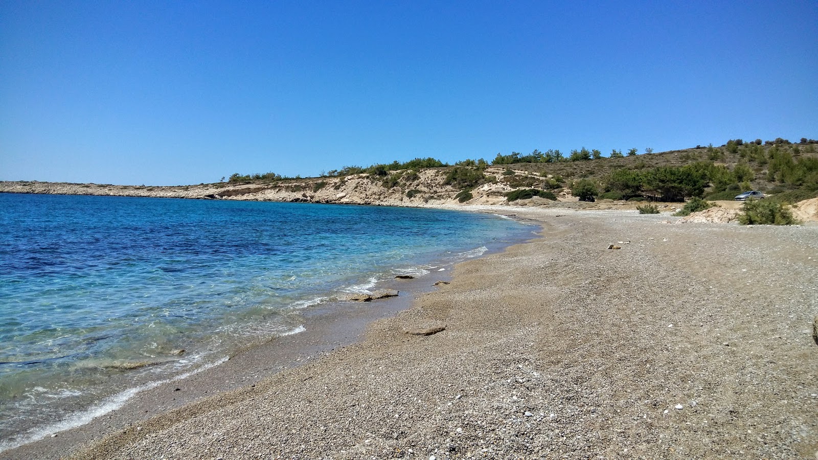 Photo of Makri Ammos with turquoise pure water surface