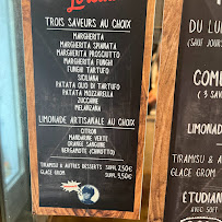 Carte du Pizza Di Loretta - Rodier à Paris