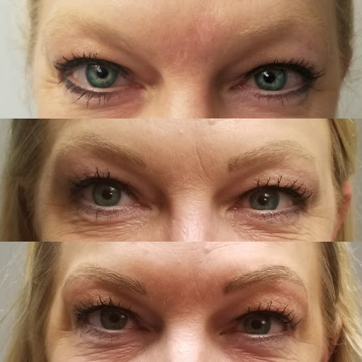 Explore small mushroom tattoo ideas, creative tattoo ideas in Peoria Heights, available at BeautiFULL Brows By Jen Microblading - Permanent Makeup Wild Honey Beauty Studio