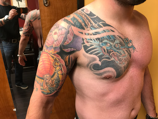 Explore last name tattoo ideas on arm, creative tattoo ideas in Addison, available at Cat Tattoo