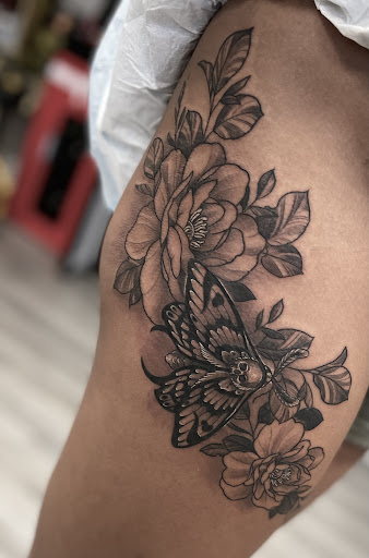 Explore medic alert tattoo ideas, creative tattoo ideas in Norcross, available at Brotherhood Tattoo