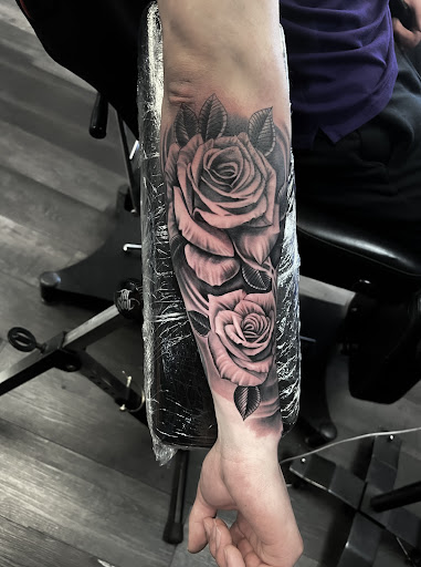Explore black queen tattoo ideas, creative tattoo ideas in Silver City, available at Independent Ink Tattoo