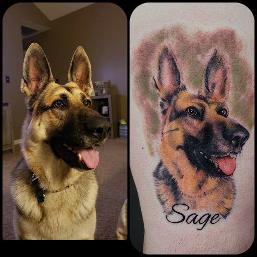 Explore big cat tattoo ideas, creative tattoo ideas in Shelbyville, available at Ink & Skin Studios Inc