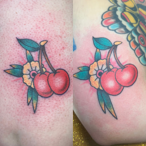 Explore christian tattoo ideas, creative tattoo ideas in Asheville, available at Drawing Board Tattoo