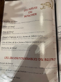 Bistro Bistrot des Amis à Fontainebleau - menu / carte