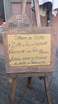 Restaurant La Casa del Gusto di Cenci Riccardo à Caprarola - menu / carte