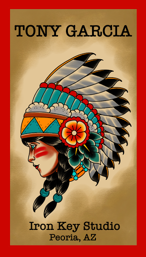 Explore latitude longitude tattoo ideas, creative tattoo ideas in Peoria, available at Iron Key Tattoo Studio Inc.