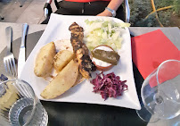 Souvláki du Restaurant grec Kafeneion à Albertville - n°2