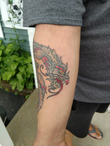 Explore jazz tattoo ideas, creative tattoo ideas in Erie, available at Wayward Tattoo Studio