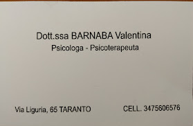 Dott.ssa Valentina Barnaba - Psicologa Psicoterapeuta