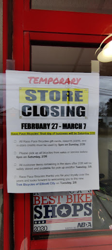 Bicycle Store «Race Pace Bicycles», reviews and photos, 3258 Bethany Ln, Ellicott City, MD 21042, USA