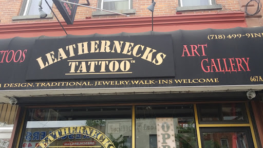 Tattoo Shop «Leathernecks Tattoo», reviews and photos, 667A 5th Ave, Brooklyn, NY 11215, USA