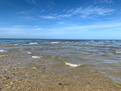 Crab Meadow Beach'in fotoğrafı uzun koy ile birlikte