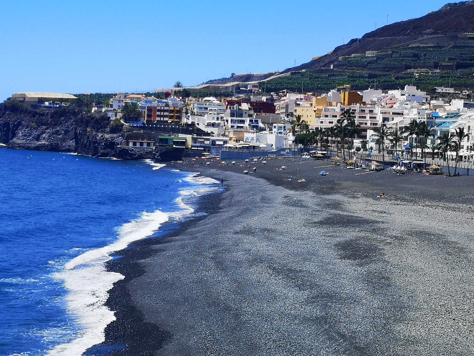 Foto de Puerto Naos beach - lugar popular entre os apreciadores de relaxamento