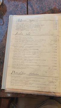 Menu / carte de Trattoria Italiana Cristallo GmbH à Murnau am Staffelsee