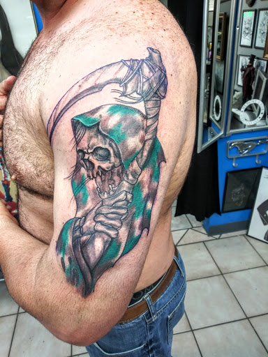 Explore saved by grace tattoo ideas, creative tattoo ideas in Bradenton, available at Memory Lane Tattoo Co.