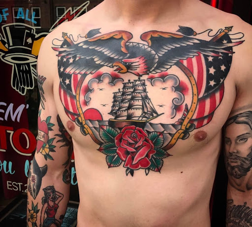 Tattoo Shop «Gold Rush Tattoo», reviews and photos, 1779 Newport Blvd # B, Costa Mesa, CA 92627, USA