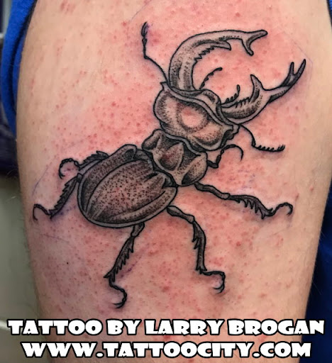 Explore bulbasaur tattoo ideas, creative tattoo ideas in Lockport, available at Tattoo City by Larry Brogan