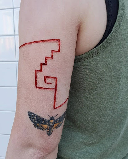 Explore name cover up tattoo ideas male, creative tattoo ideas in Phoenix, available at Wholehearted Body Piercing