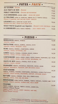 Menu / carte de Le Caméo à Antibes