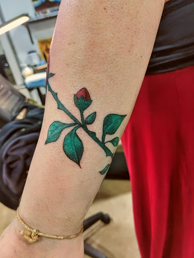 Explore chicago bulls tattoo ideas, creative tattoo ideas in Arlington, available at Lady Octopus Tattoos