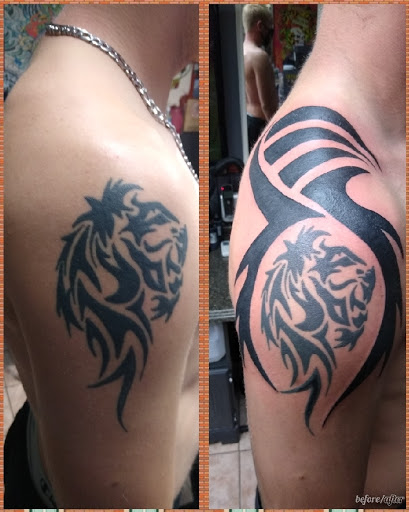 Explore killer klowns from outer space tattoo ideas, creative tattoo ideas in Bethlehem, available at Southside Ink