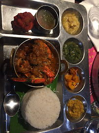 Thali du Restaurant indien Coffee Anjapper à Paris - n°17