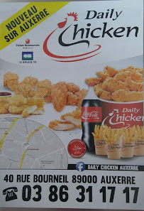 Daily Chicken à Auxerre menu