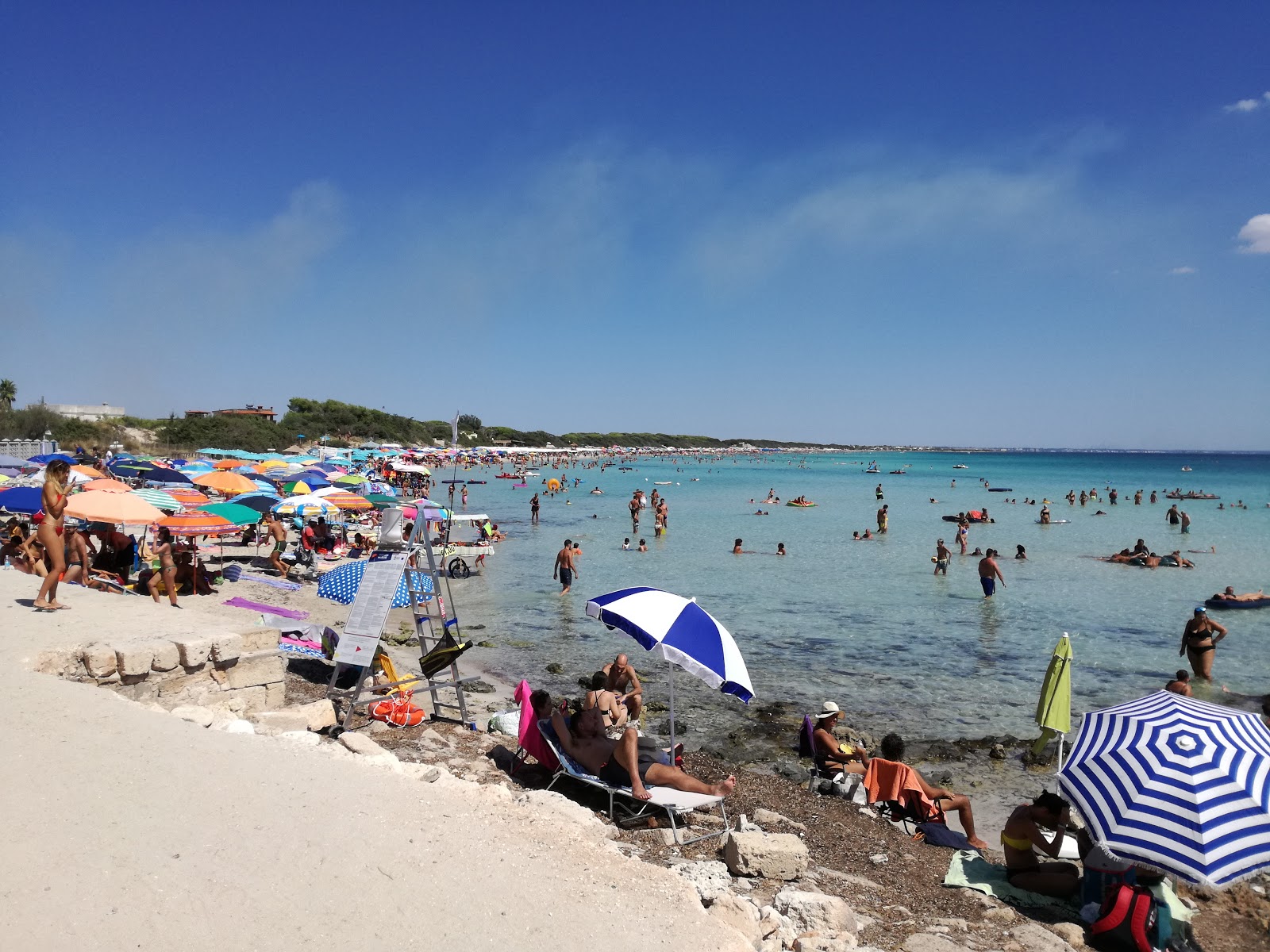 Foto av Spiaggia di Punta Prosciutto med hög nivå av renlighet