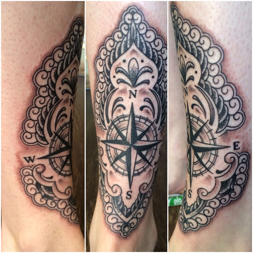 Explore aurora tattoo ideas, creative tattoo ideas in New Kensington, available at BLUE HERMIT TATTOO