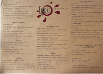 Menu / carte de Eguzki Restaurant à Ascain