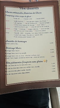 Restaurant La Crêpe Rit à Remoulins (le menu)